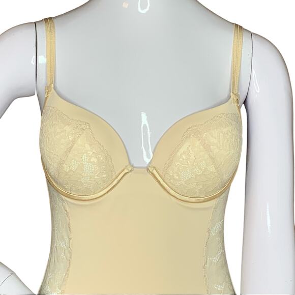 Maidenform NWOT Body Shaper Tan Size 34B Underwire - Picture 2 of 14